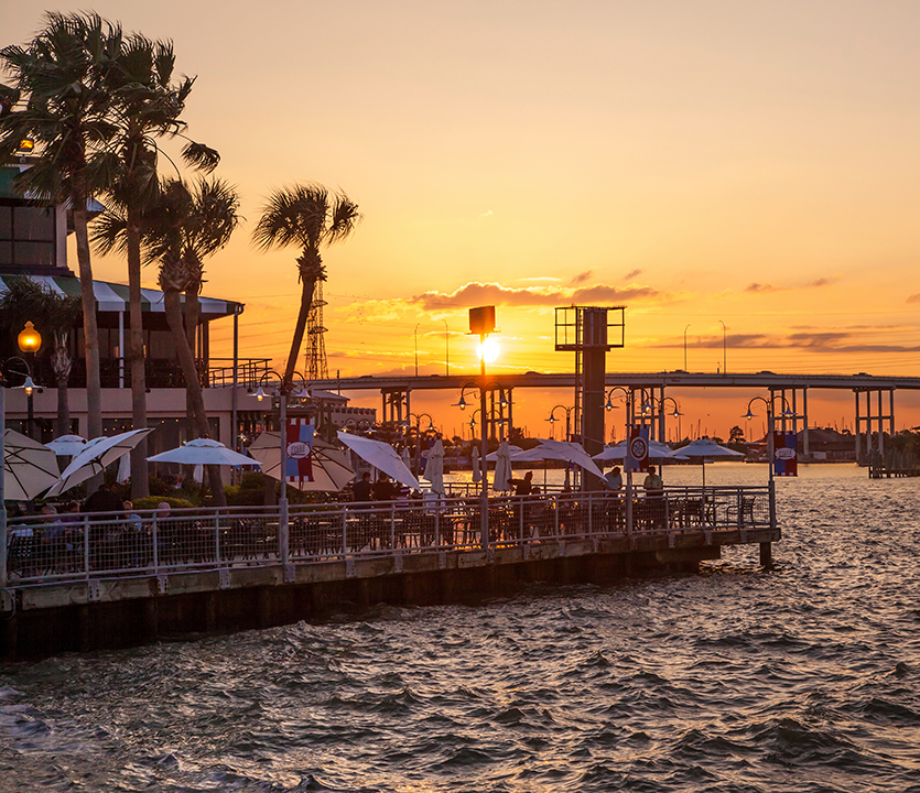 Kemah Boardwalk near League City