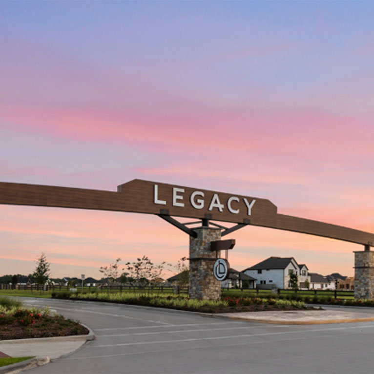 The entrance to Legacy